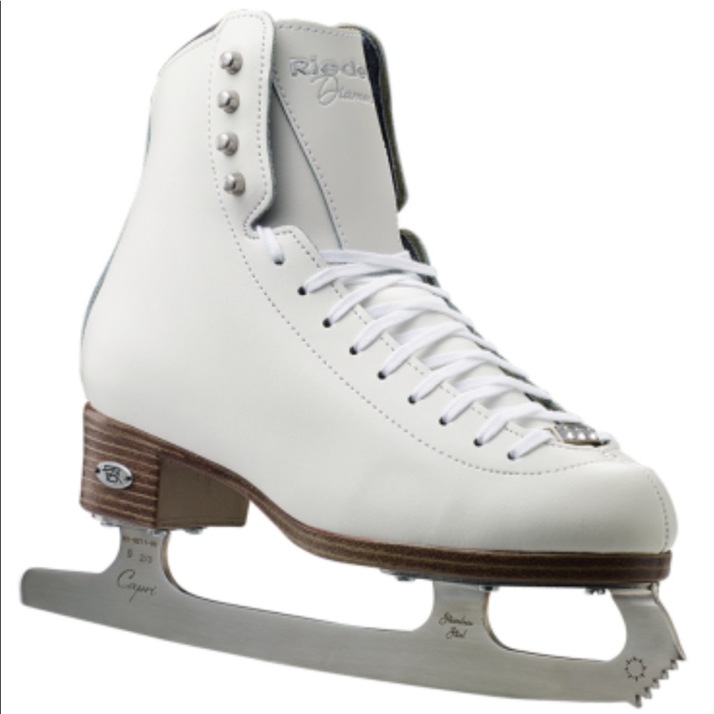 Riedell Diamond Figure Skates Girls Size 12